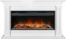 Каминокомплект Lyon 42 SFT (Разборный)  - Белый с очагом Vision 42 LOG LED