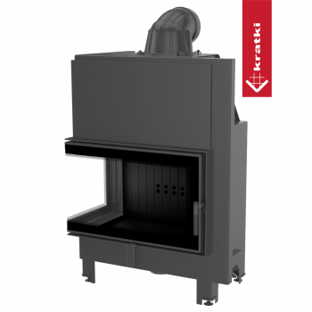 Топка Kratki PRO MBO/L/BS/SG угловое гнутое стекло слева Топка Kratki PRO MBO/L/BS/SG угловое гнутое стекло слева