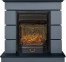 Каминокомплект Modern (Разборный) - Серый графит с очагом Majestic FX M Black RC Каминокомплект Modern (Разборный) - Серый графит с очагом Majestic FX M Black RC
