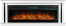Каминокомплект Cosmo 60 (Разборный) - Белый с черным с очагом Vision 60 LOG LED