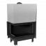 Топка Kratki PRO MBO/L/BS/G/SG угловое гнутое стекло слева, гильотина Топка Kratki PRO MBO/L/BS/G/SG угловое гнутое стекло слева, гильотина