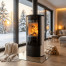 Печь Kratki PRO ERIK WHITE SATIN Печь Kratki PRO ERIK WHITE SATIN