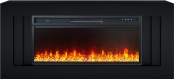 Каминокомплект Line 42 CRM (Разборный) - Санд блэк с очагом Vision 42 LED Каминокомплект Line 42 CRM (Разборный) - Санд блэк с очагом Vision 42 LED
