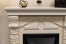Каминокомплект Dublin - Венге / Сланец белый с очагом Majestic FX Brass Каминокомплект Dublin - Венге / Сланец белый с очагом Majestic FX Brass