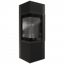 Печь Kratki PRO TORA/S 8 кВт Nero Assoluto