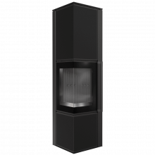 Печь Kratki PRO TORA/L 8 кВт Nero Assoluto