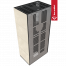 Каминокомплект Kratki PRO FLOKI BOX OXIDE BIANCO, угловое стекло слева Каминокомплект Kratki PRO FLOKI BOX OXIDE BIANCO, угловое стекло слева