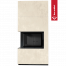 Каминокомплект Kratki PRO FLOKI BOX OXIDE BIANCO, угловое стекло слева Каминокомплект Kratki PRO FLOKI BOX OXIDE BIANCO, угловое стекло слева