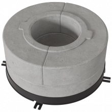 Комплект бетонных теплоаккумулирующих дисков d-150мм (4 шт., 2 слоя, V1)
