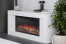 Каминокомплект Line 60 SFT Stone Touch - Серый мрамор с очагом Vision 60 LOG LED Каминокомплект Line 60 SFT Stone Touch - Серый мрамор с очагом Vision 60 LOG LED
