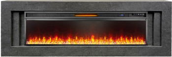 Каминокомплект Line 60 Dark Grey - Темный серый с очагом Vision 60 LED Каминокомплект Line 60 Dark Grey - Темный серый с очагом Vision 60 LED