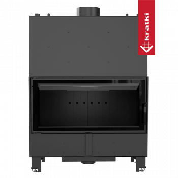 Топка с теплообменником Kratki PRO LUCY/PW/20/W двойное стекло Топка с теплообменником Kratki PRO LUCY/PW/20/W двойное стекло