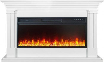 Каминокомплект Lyon 42 SFT (Разборный) - Белый с очагом Vision 42 LED Каминокомплект Lyon 42 SFT (Разборный) - Белый с очагом Vision 42 LED